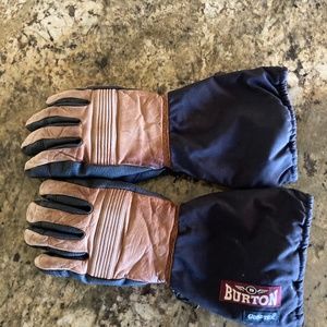 Burton Black and Brown Men's Gloves